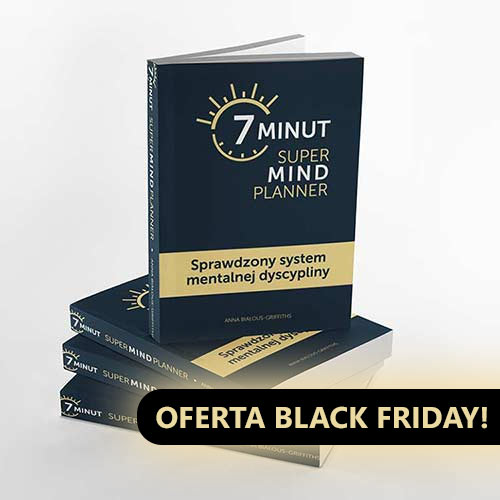 7-minut Super MIND Planner - Oferta Black Friday