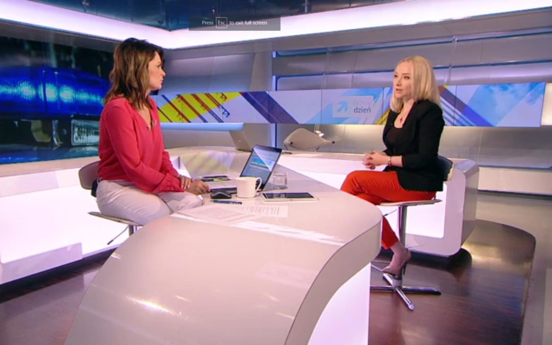 Anna Białous-Griffiths w wywiadzie dla Polsat News