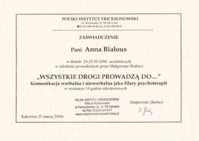 Komunikacja werbalna i niewerbalna jako filary psychoterapii